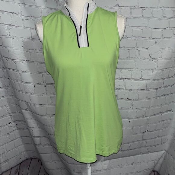 Sport Haley - Like Green - Sleeveless - Golf Top - M - Picture 1 of 4